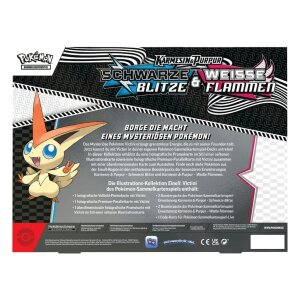 Pokémon TCG Karmesin & Purpur 10.5: Schwarze Blitze & Weisse Flammen Victini Illustrations-Kollektion *DE*