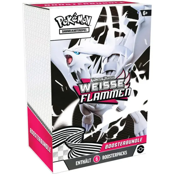 Pokémon TCG Karmesin & Purpur 10.5: Weisse Flammen Boosterbundle *DE*