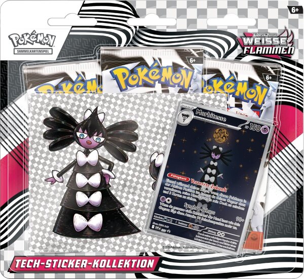 Pokémon TCG Karmesin & Purpur 10.5: Weisse Flammen Tech-Sticker Kollektion *DE*