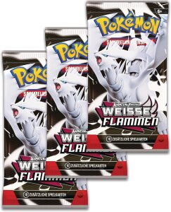 Pokémon TCG Karmesin & Purpur 10.5: Weisse Flammen Tech-Sticker Kollektion *DE*