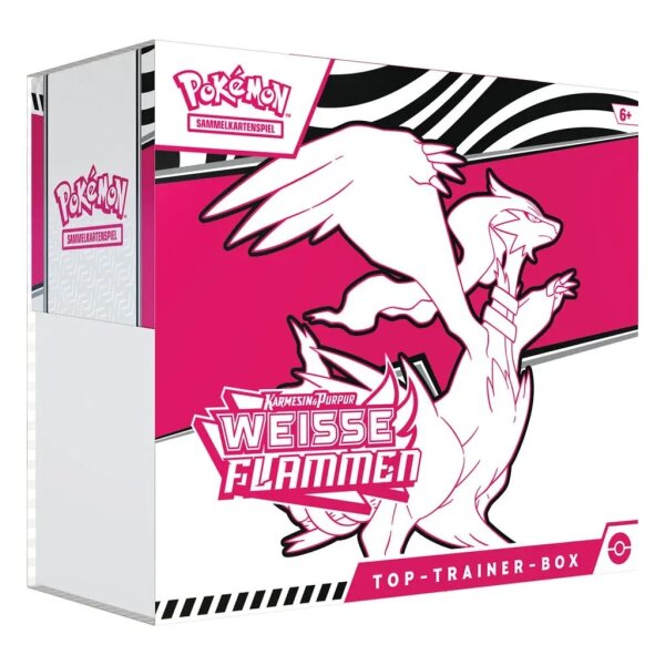 Pokemon TCG KP10.5 - Weiße Flammen Reshiram - Top-Trainer-Box - DE