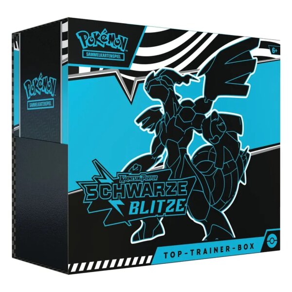 Pokemon TCG KP10.5 - Schwarze Blitze Zekrom - Top-Trainer-Box - DE
