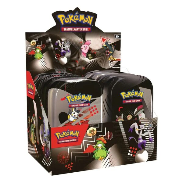 Pokemon TCG KP10.5 - Schwarze Blitze & Weiße Flammen - Mini-Tins Display - DE