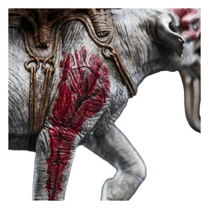 Herr der Ringe Mini Statue Mumak in Battle 17 cm