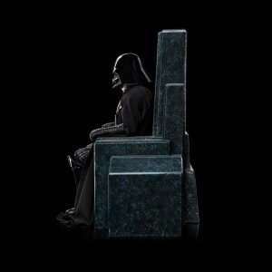 Star Wars Art Scale Statue 1/10 Darth Vader on Throne 18 cm