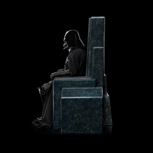 Star Wars Art Scale Statue 1/10 Darth Vader on Throne 18 cm