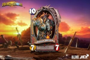 World of Warcraft Hearthstone 3D Art Frame Statue Varian...