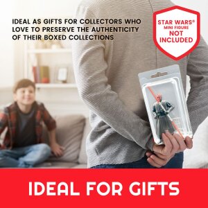 Clamshell PET Gehäuse 35er-Pack für Actionfiguren XL