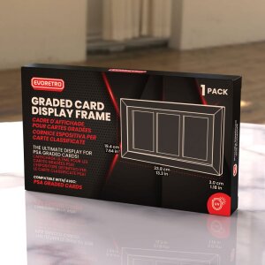Evoretro Displayrahmen für 3 PSA Graded Cards