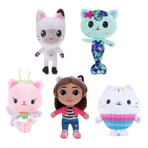 Gabbys Dollhouse Plüschfiguren Set Charaktere 18 cm...
