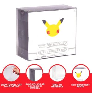 PET Gehäuse 5er-Pack für Booster Boxen / Elite Trainer Boxen Ver. 2