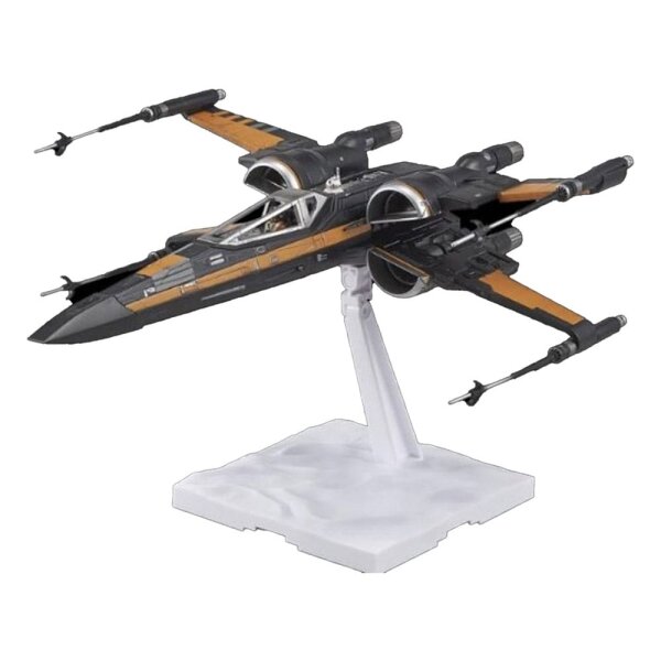 Star Wars Modellbausatz 1/72 Poes X-Wing Fighter 17 cm