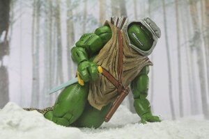 Teenage Mutant Ninja Turtles Actionfigur Hunter Leo 18 cm