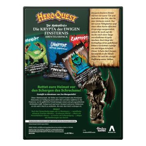 HeroQuest Brettspiel-Erweiterung Die Krypta der ewigen Finsternis Abenteuerpack *DE*