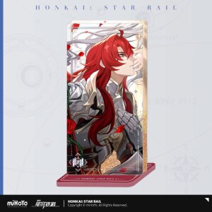 Honkai: Star Rail Light Cone Acryl Ornament mit Glitzer:...
