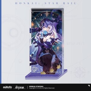 Honkai: Star Rail Light Cone Acryl Ornament mit Glitzer:...