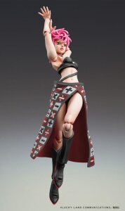 JoJos Bizarre Adventure Part 5 Super Action Actionfigur Trish Una Black Ver. 15 cm