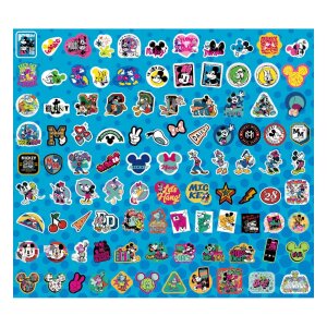 Mickey & Friends Sticker-Set 100 Stück Sortiment...