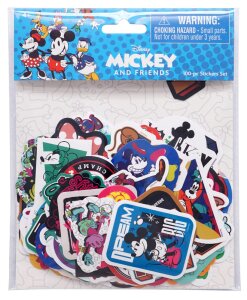 Mickey & Friends Sticker-Set 100 Stück Sortiment...