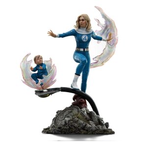 Fantastic Four Art Scale Statue 1/10 Invisible Woman and...