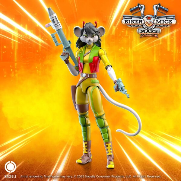 Biker Mice From Mars Actionfigur Carbine 23 cm