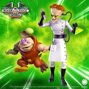 Biker Mice From Mars Actionfigur Karbunkle & Fred The...