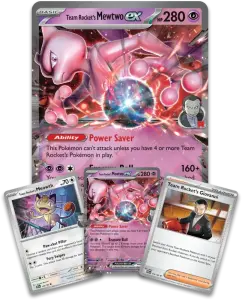 Pokemon TCG EX Box - Team Rocket Mewtwo Juni 2025 - englisch