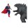 DC Justice League Monsterverse DC Multiverse Actionfiguren 2er-Pack Superman Vs. Godzilla 30 cm