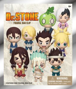 Dr. Stone 3D PVC-Taschenanhänger Series 1 Display (24)
