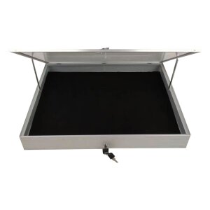Evoretro Aluminum Display Case Silver