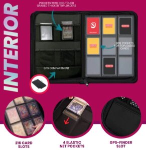 Evoretro Shield+ Topload Album 216 Karten Neon Green