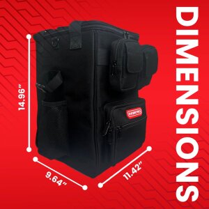 Evoretro Trading Card Rucksack Black