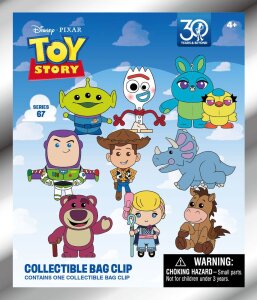 Toy Story 3D PVC-Taschenanhänger 30th Anniversary Series 67 Display (24)
