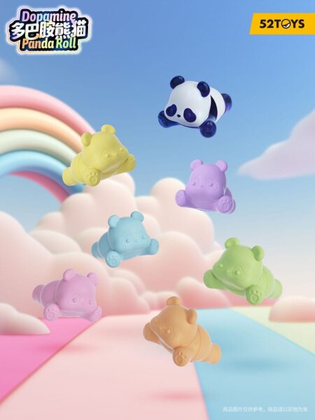 Panda Roll Blind Box Figuren Sortiment Dopamine Pandas 3 cm (6)