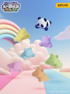 Panda Roll Blind Box Figuren Sortiment Dopamine Pandas 3...
