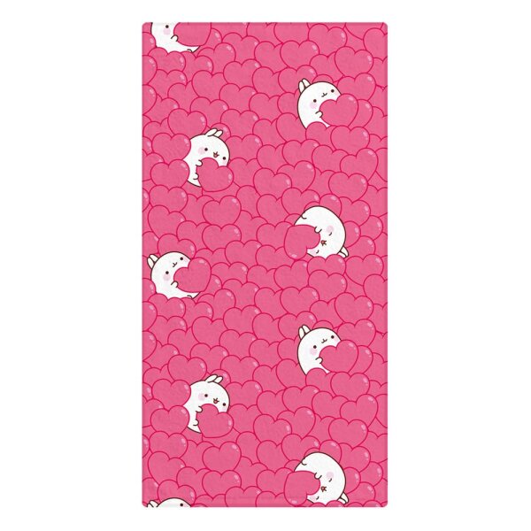 Molang Handtuch Hearts 35 x 75 cm