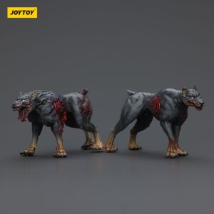 Zombie Dark Source Actionfiguren 2er-Pack Police Dogs 8 cm