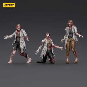 Zombie Dark Source Actionfiguren 3er-Pack Scientists...