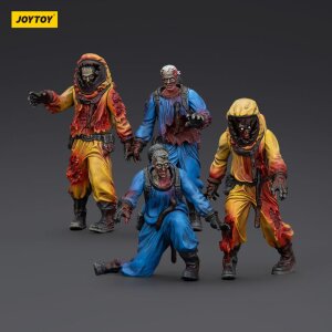 Zombie Dark Source Actionfiguren 4er-Pack Biochemical Lab...