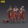 Zombie Dark Source Actionfiguren 4er-Pack Mechanic Team 8 cm