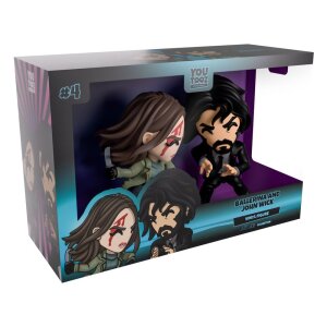 John Wick: Ballerina Vinyl Figuren 2er-Pack Ballerina & John Wick 11 cm