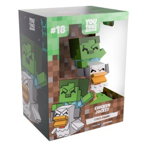 Minecraft Vinyl Figur Chicken Jockey 12 cm