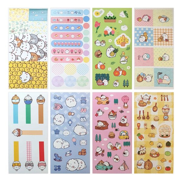 Molang Sticker Pack Happy Days