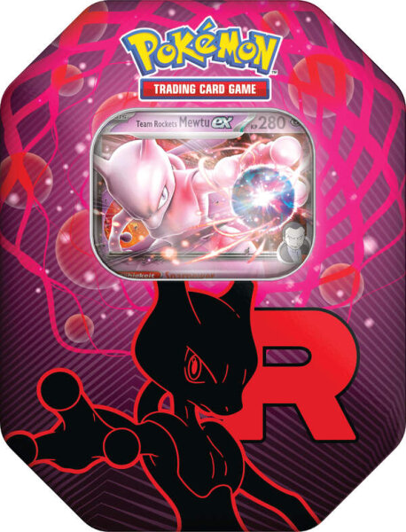 Pokemon TCG Tin 123 Team Rockets Mewtu Herbst 2025 DE