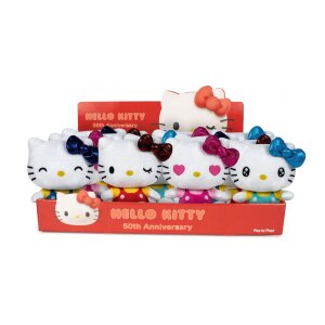 Hello Kitty Plüschfiguren 16 cm 50th Anniversary...