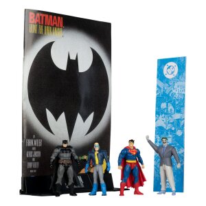 DC Direct Page Punchers Actionfiguren 4er-Pack Batman...