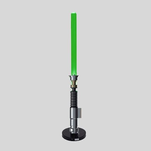 Star Wars Lampe Luke Skywalkers Die Rückkehr der Jedi-Ritter Lichtschwert 59 cm
