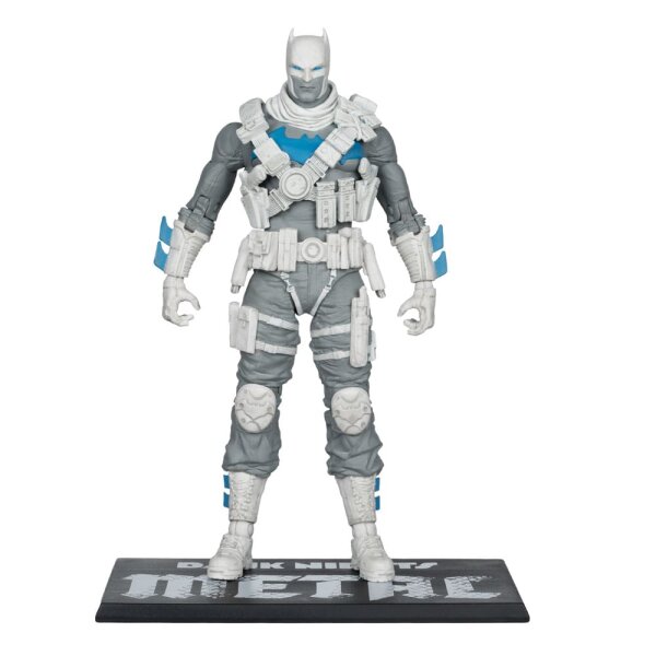 DC Multiverse Actionfigur The Grim Knight (Dark Nights Metal) (Black & White Accent Edition) (Gold Label) 18 cm