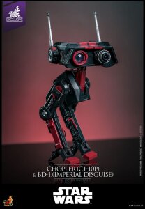 Star Wars Actionfigur Set 1/6 Chopper (C1-10P™) & BD-1™ (Imperial Disguise) 18 cm & 8 cm