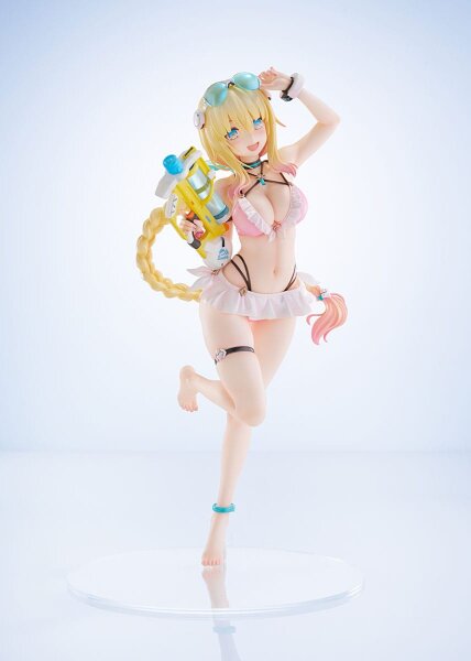 Phantasy Star Online PVC Statue 1/7 es Akhtal Summer Vacation 24 cm